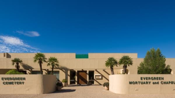 Evergreen Mortuary, Cemetery and Crematory building in Tucson, Arizona