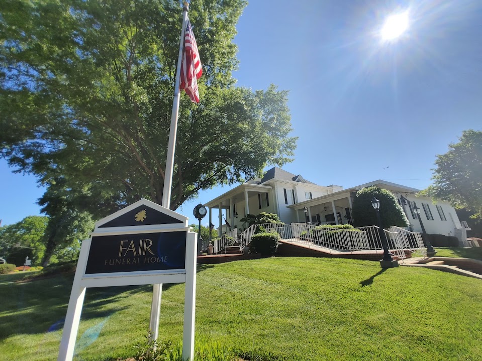 Fair Funeral Home building in Eden, North Carolina