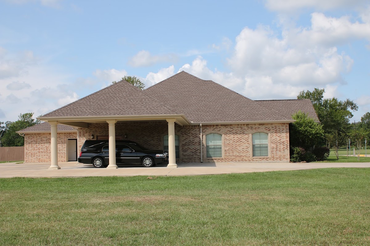 Faith & Family Funeral Services building in Batson, Texas