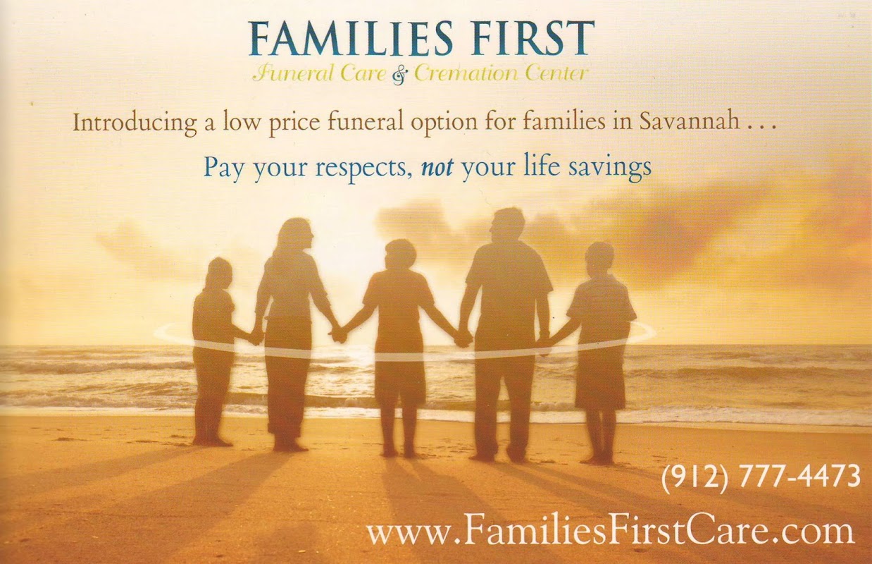Families First Funeral Care building in Savannah, Georgia