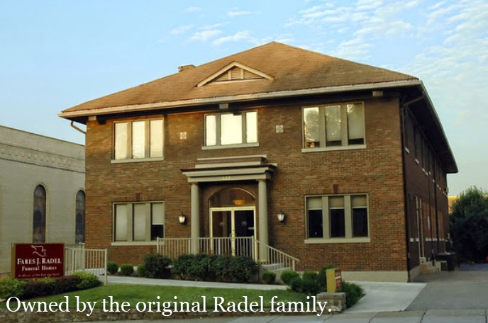 Fares J. Radel Funeral Home & Crematory building in Newport, Kentucky