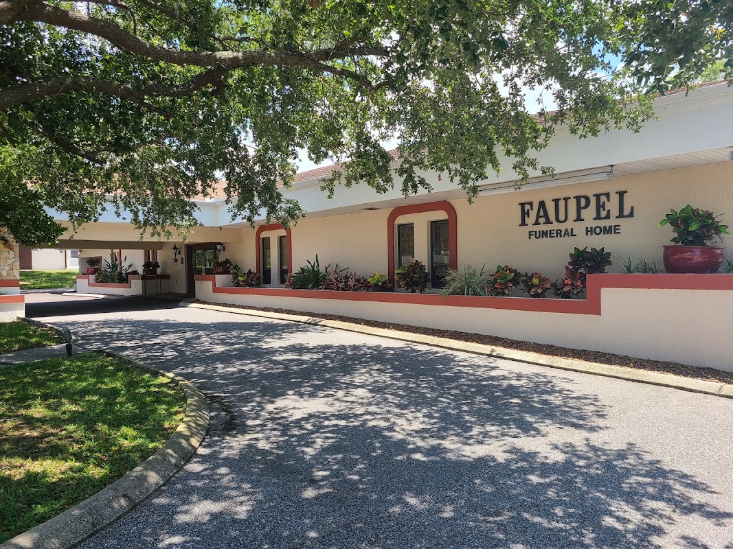 Faupel Funeral Home building in Port Richey, Florida