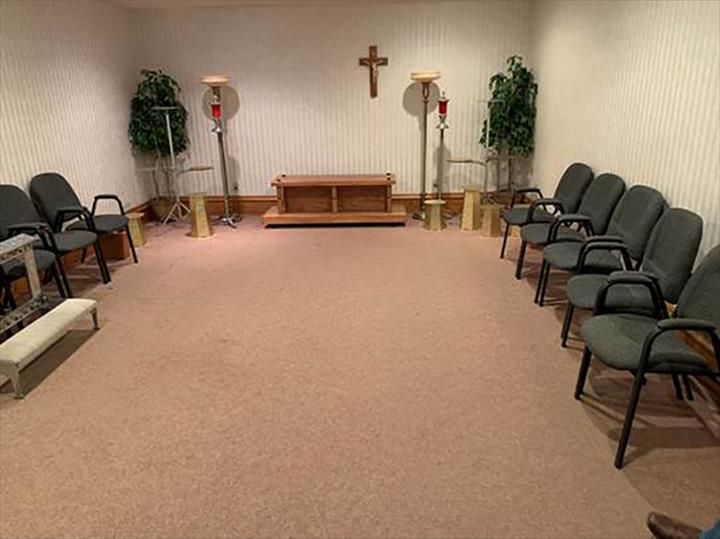 Fawcetts Funeral Homes & Cremation Services building in Winthrop, Iowa