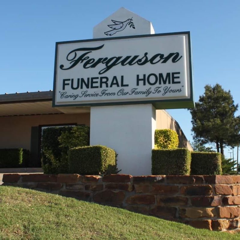Ferguson Funeral Home building in Chickasha, Oklahoma