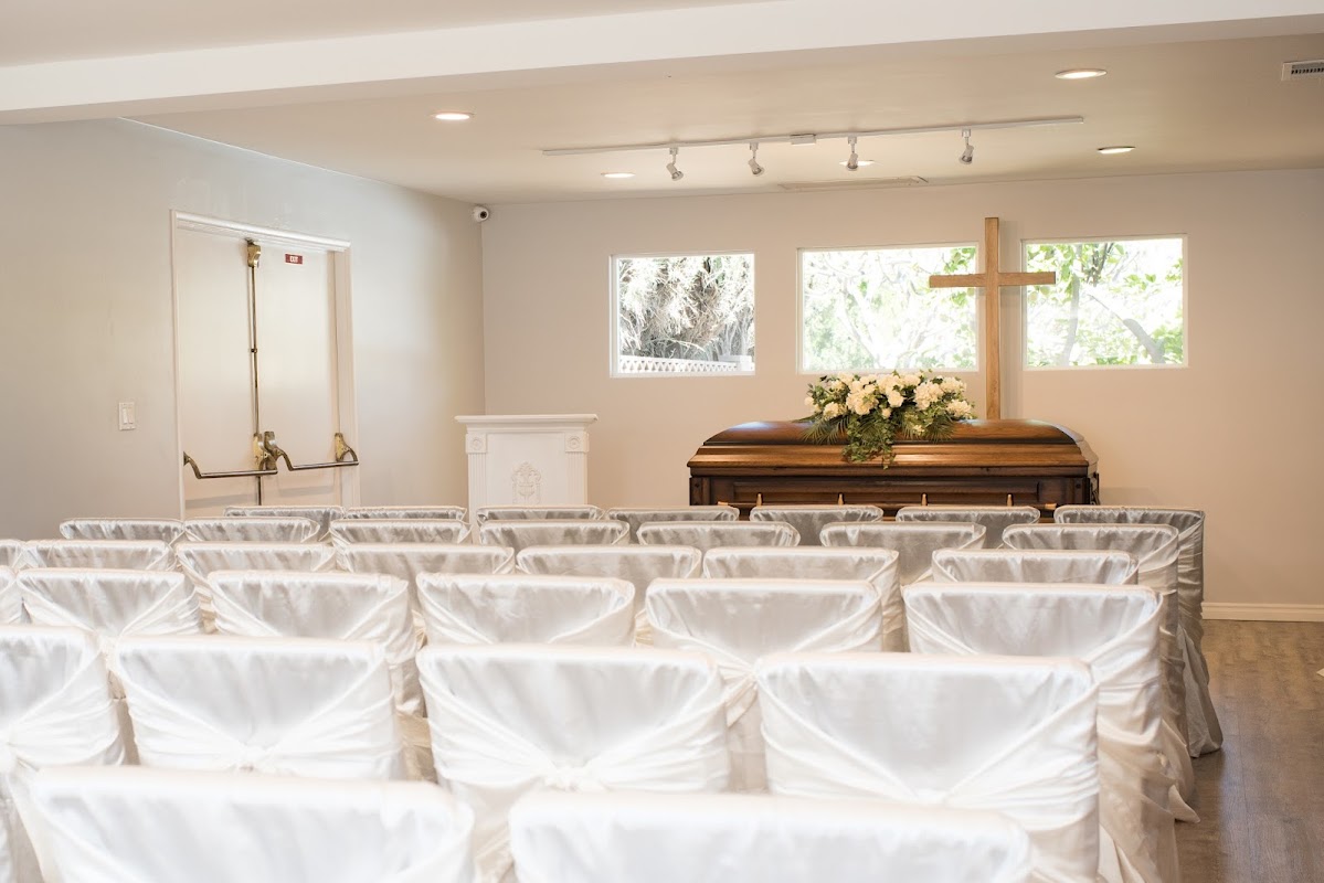 Ferrara & Lee Colonial Mortuary building in Orange, California
