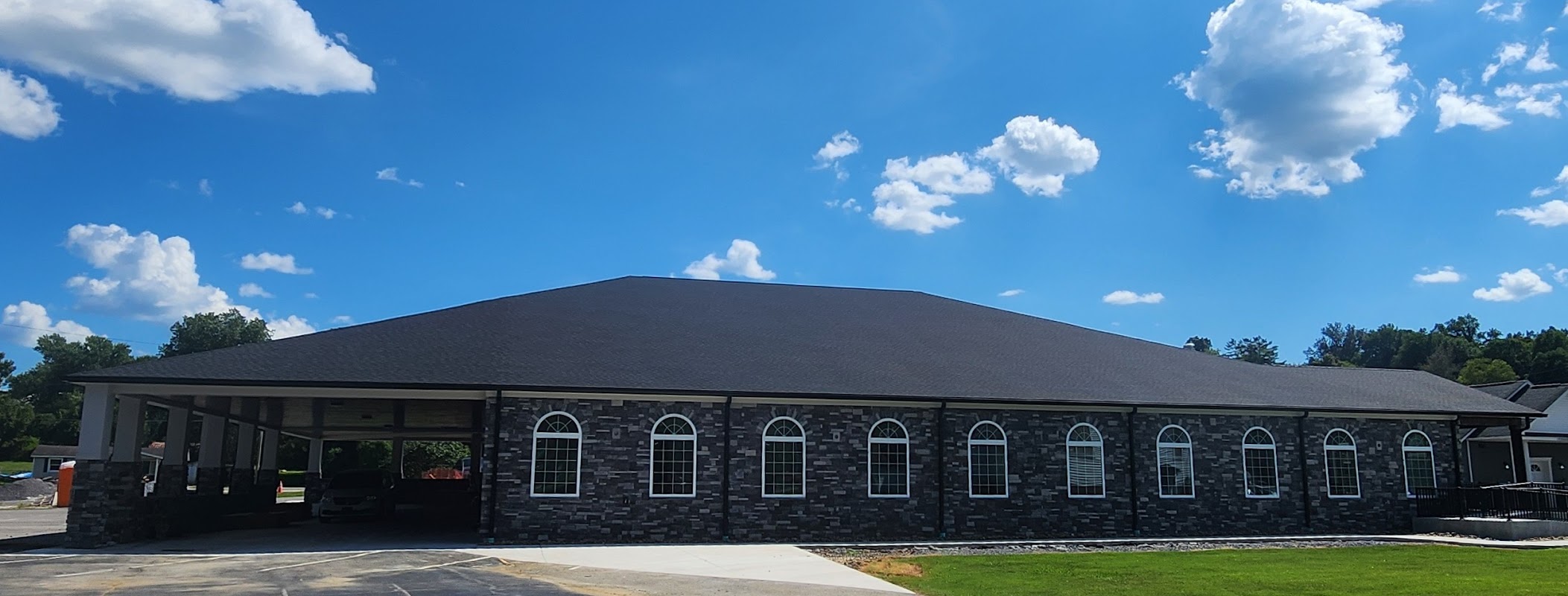 Fielden Funeral Home building in New Market, Tennessee