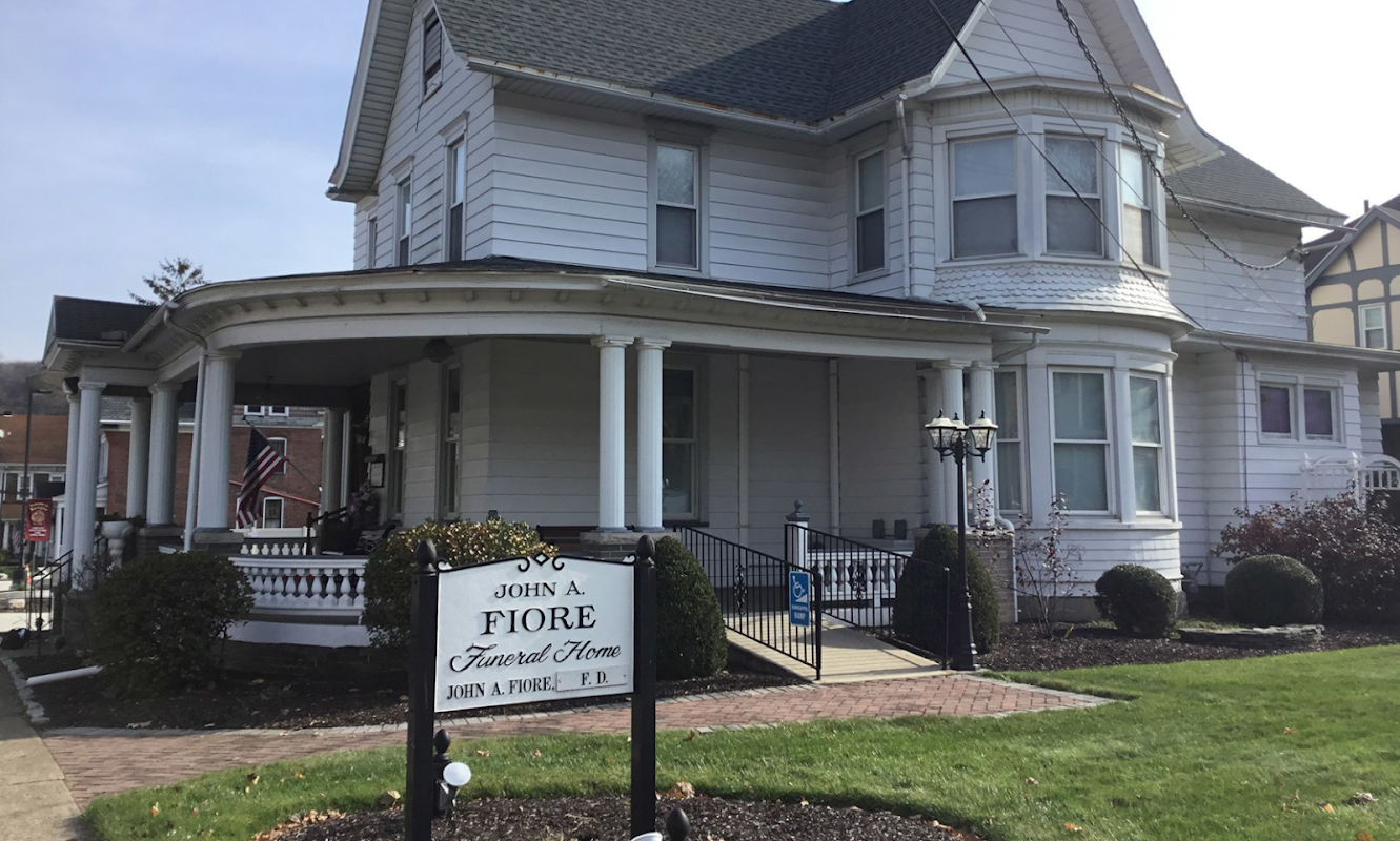 Fiore Funeral Home building in Bangor, Pennsylvania