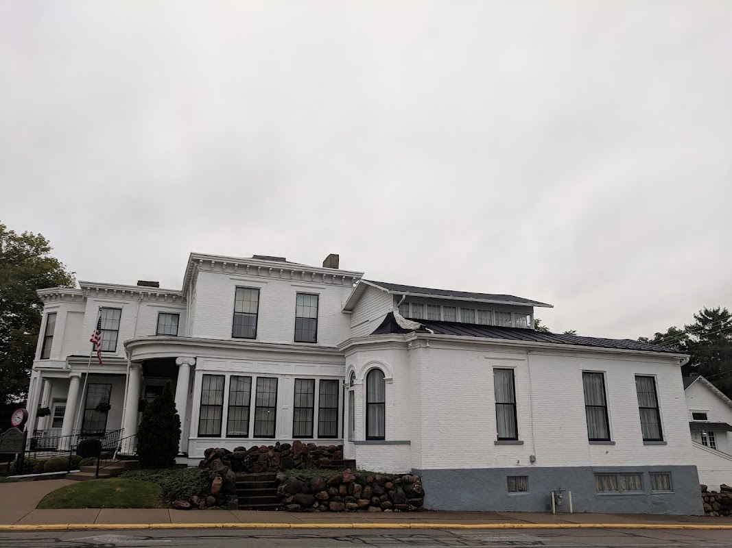 Fisher-Edgington Funeral Home building in Wilmington, Ohio