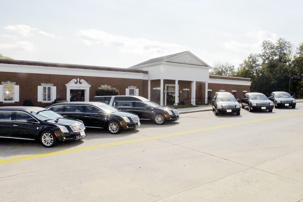 Fisher-Watkins Funeral Home building in Danville, Virginia