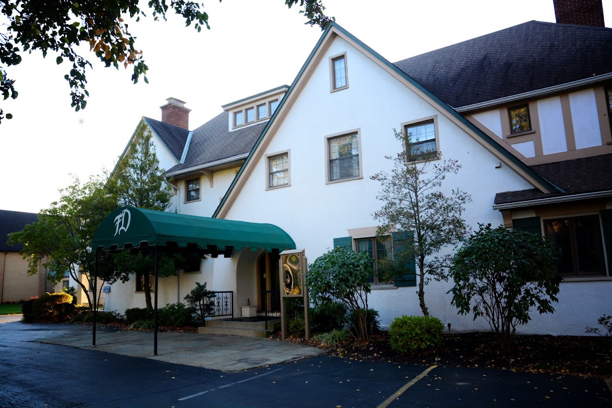 Fitch-Denney Funeral Home building in Lawrenceburg, Indiana