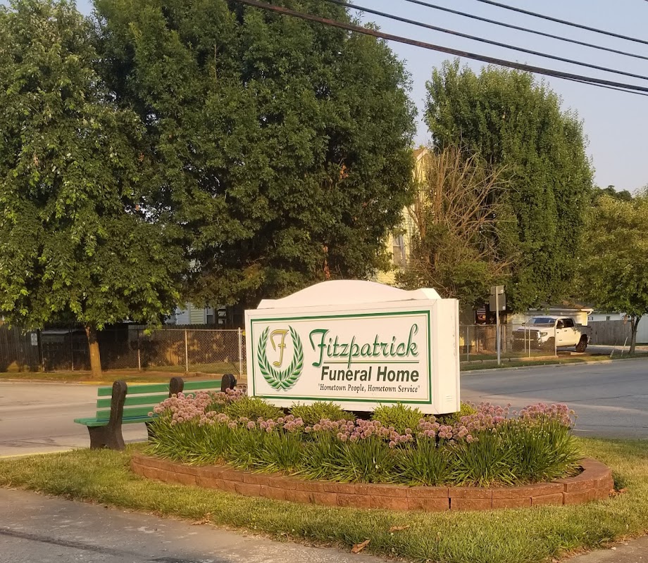 Fitzpatrick & Pearce Funeral Home building in West Terre Haute, Indiana