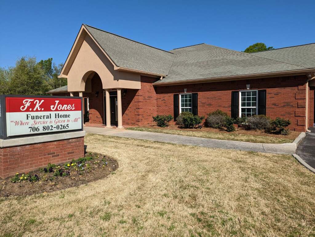 F.K. Jones Funeral Home building in Rome, Georgia