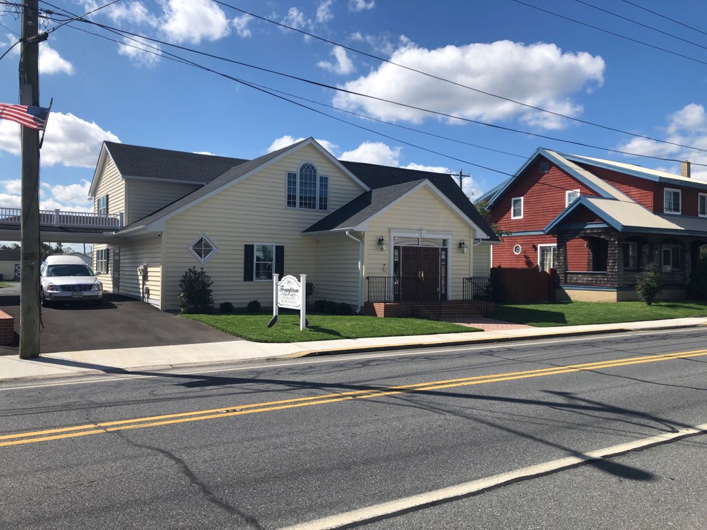 Fleischauer Funeral Home building in Greenwood, Delaware