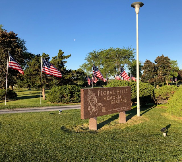 Floral Hills Memorial Gardens & Funeral Home building in Hazleton, Iowa