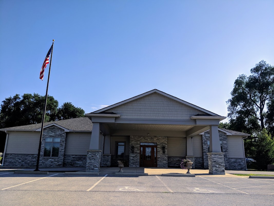 Foos Funeral Home and Cremation Service building in Clyde, Ohio