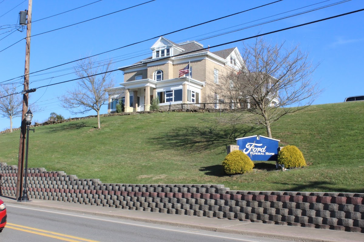 Ford Funeral Home - Allen Chapel building in Bridgeport, West Virginia