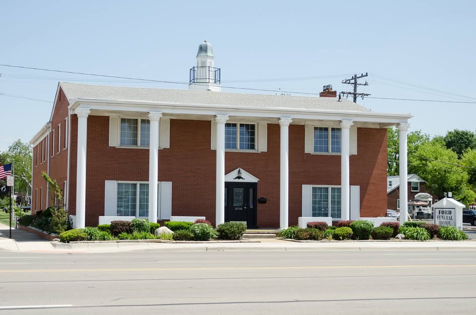 Ford Funeral Home building in Center Line, Michigan