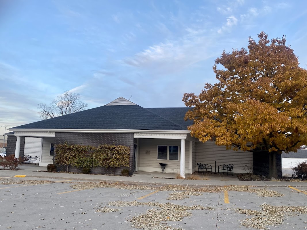 Foster Funeral Home building in Webster City, Iowa