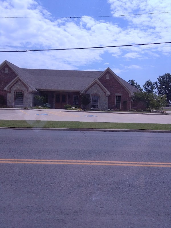 Foster-Petering Funeral Home building in Muskogee, Oklahoma