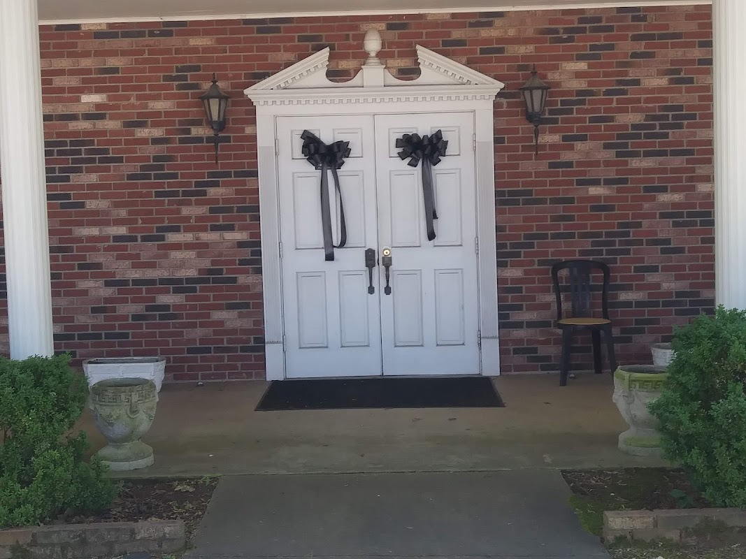 Fowler Funeral Home building in Brinkley, Arkansas