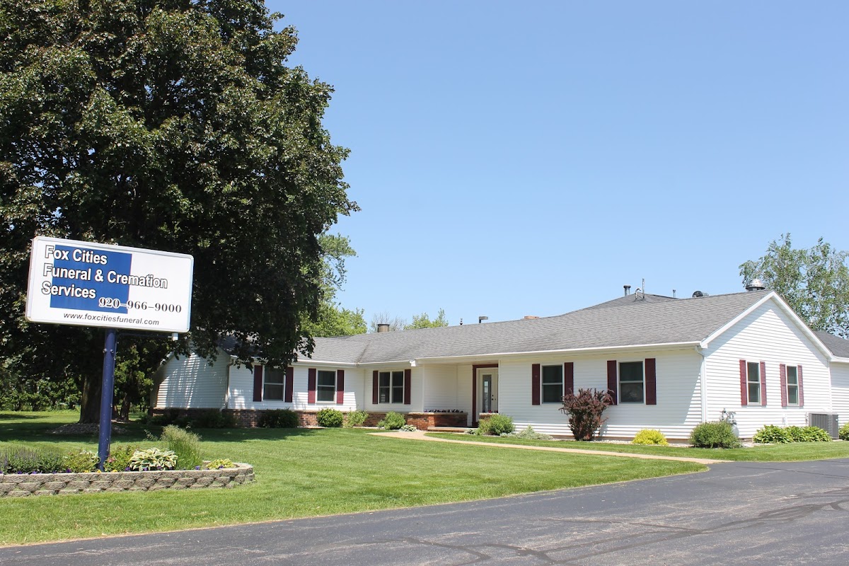 Fox Cities Funeral & Cremation building in Oshkosh, Wisconsin