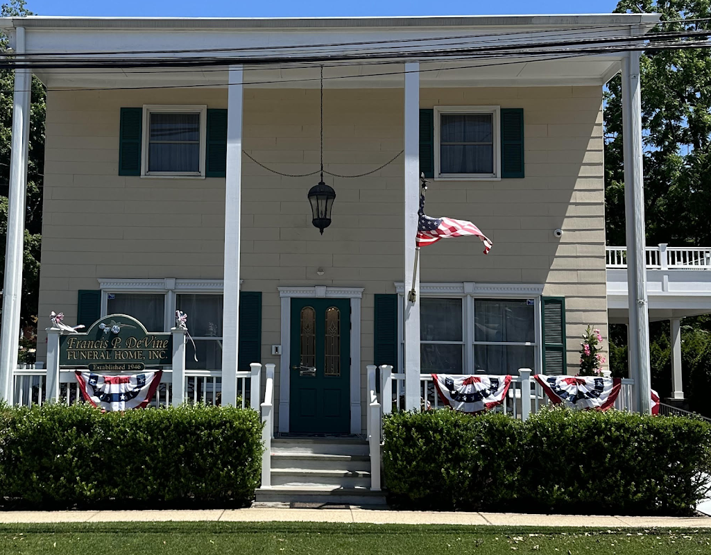 Francis P Devine Funeral Home Inc building in Oyster Bay, New York