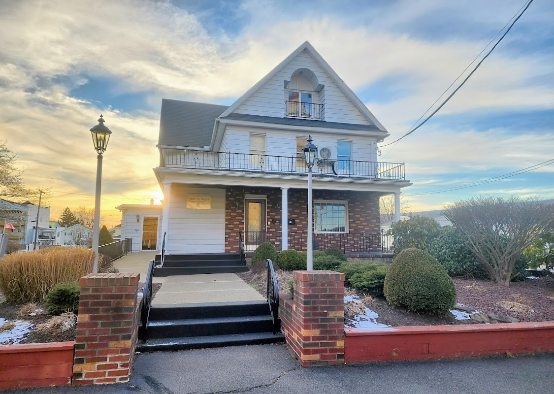 Frank M. Regan Funeral Home building in Scranton, Pennsylvania