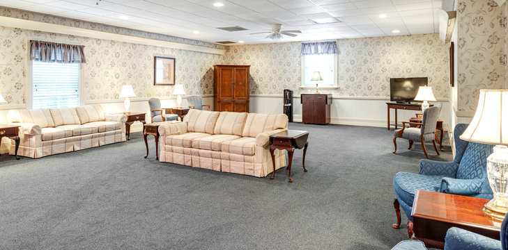 Frank Vogler & Sons Funeral Home building in Clemmons, North Carolina