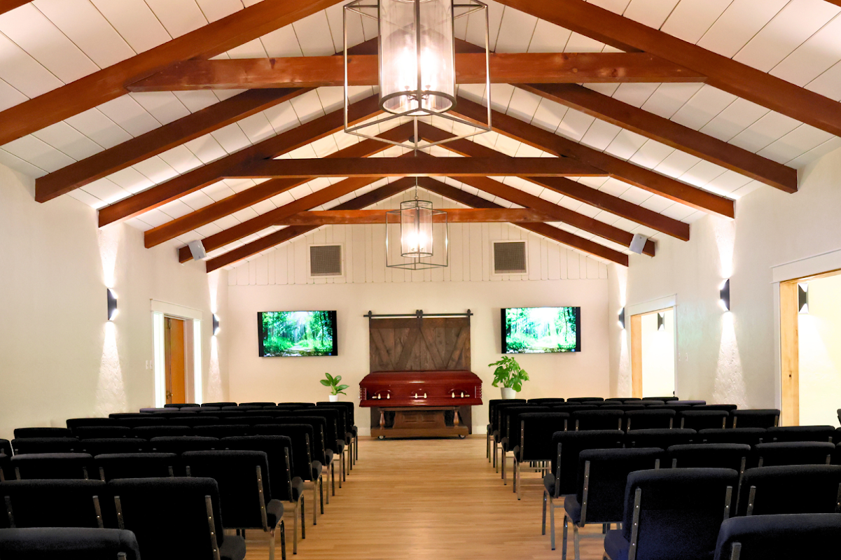 Fred Young Funeral Home building in Cloverdale, California