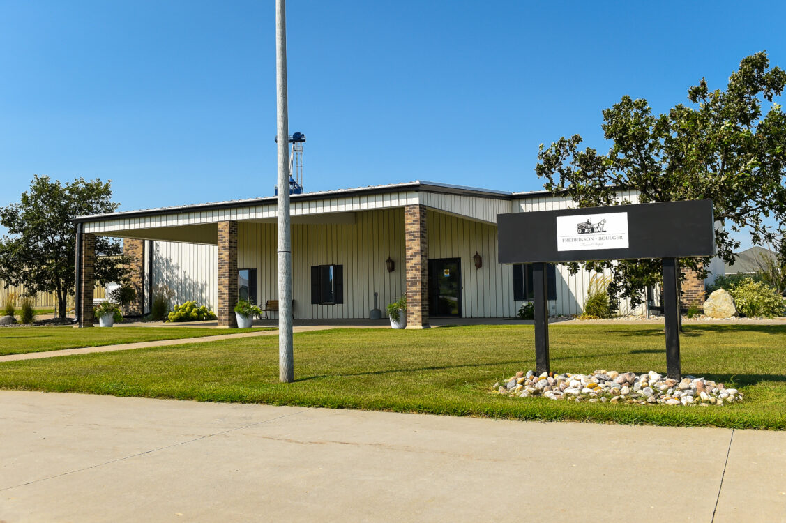Fredrikson-Boulger Funeral Chapel building in Kindred, North Dakota
