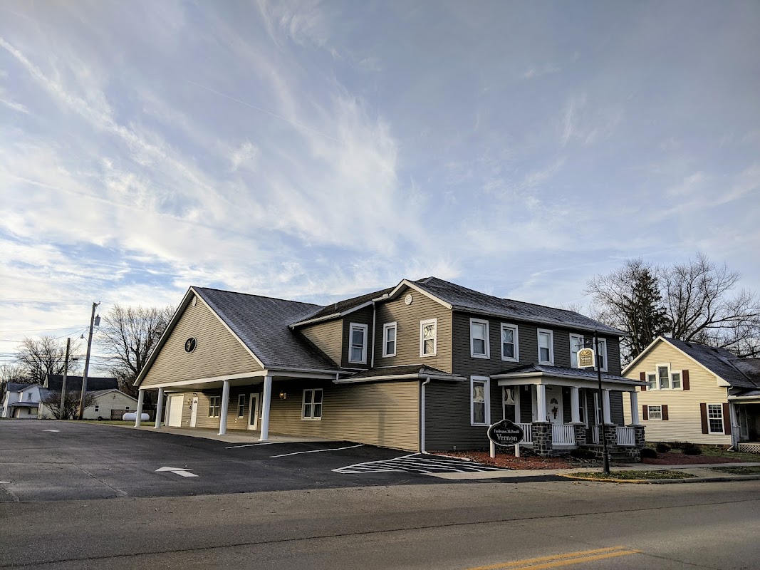 Freshwater-McDonald & Vernon Funeral Home building in North Lewisburg, Ohio