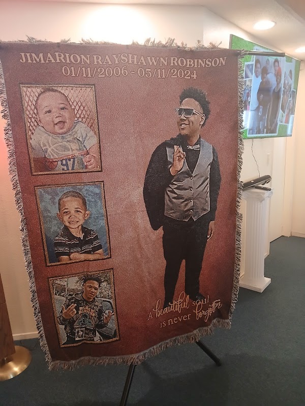 Fuller Funerals building in Richmond, California