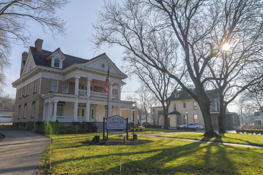 Gabauer Funeral Home & Cremation Services building in New Brighton, Pennsylvania