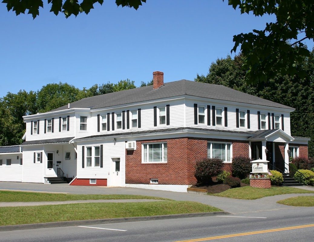 Gallant Funeral Home building in Waterville, Maine