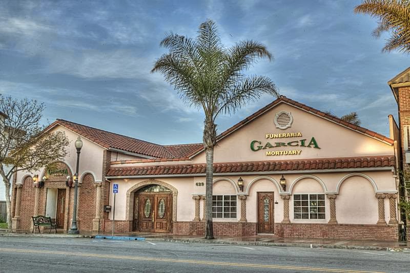 Garcia Mortuary building in Oxnard, California