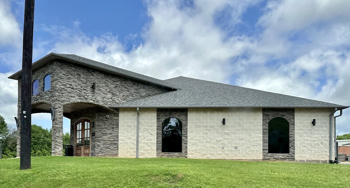 Garmon Funeral Home building in Henderson, Texas