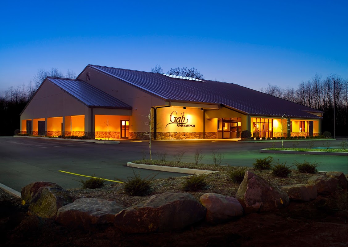 Geib Funeral Home and Crematory building in Dover, Ohio