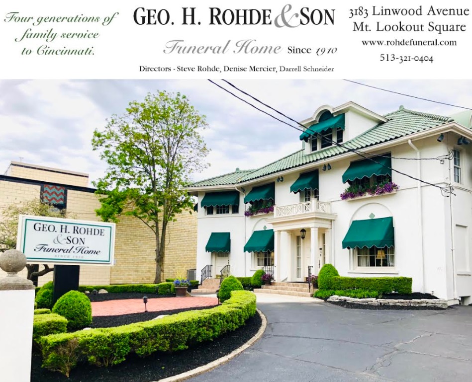 Geo. H. Rohde & Son Funeral Home building in Cincinnati, Ohio