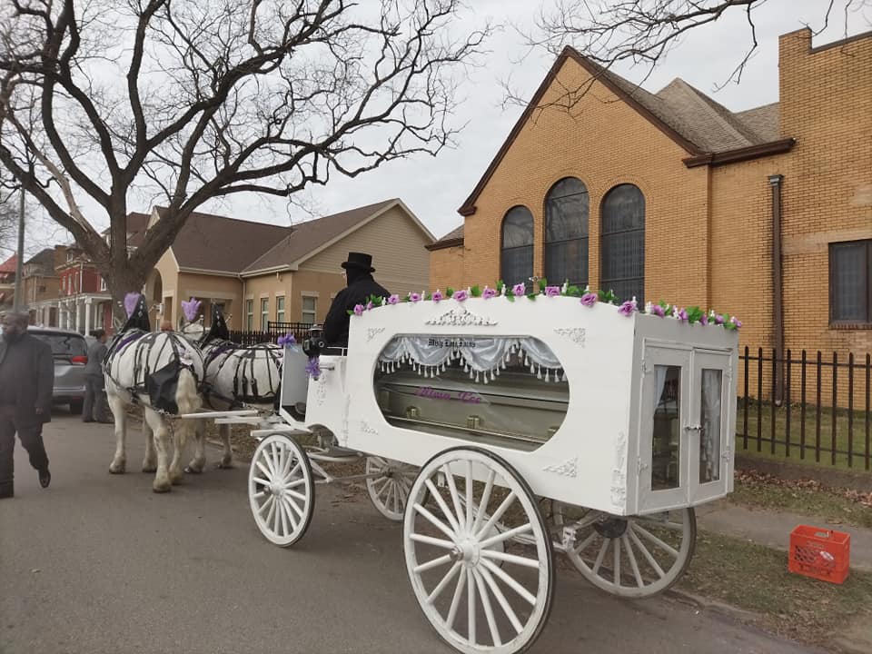 George A. Warden Funeral Home building in Pittsburgh, Pennsylvania