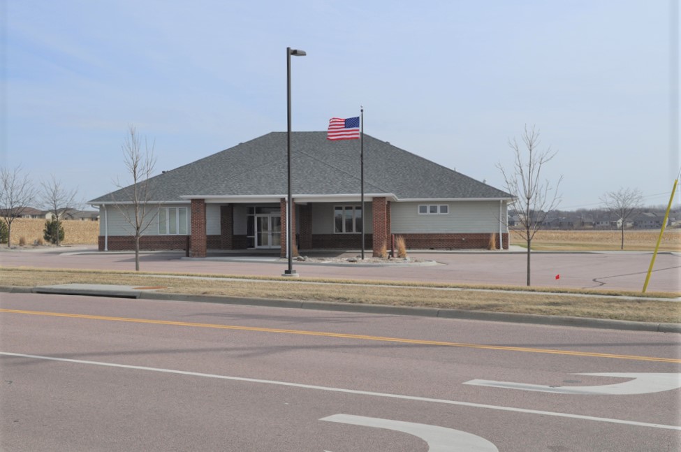 George Boom Funeral Chapel building in Brandon, South Dakota