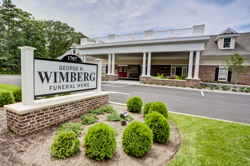 George H. Wimberg Funeral Home building in Linwood, New Jersey