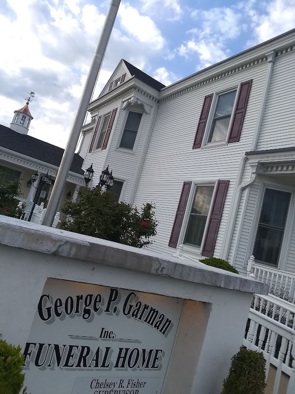 George P. Garman Funeral Homes building in Liverpool, Pennsylvania