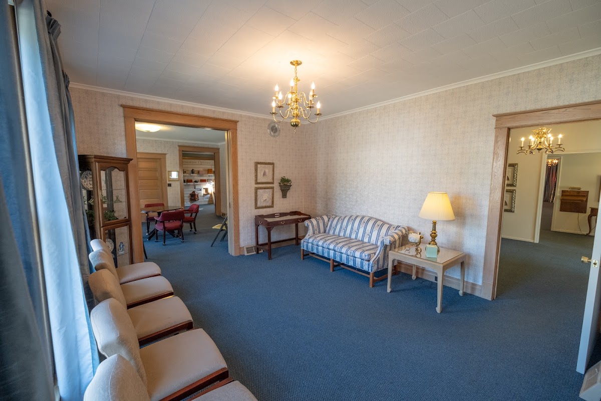 George White Funeral Home building in Quincy, Michigan