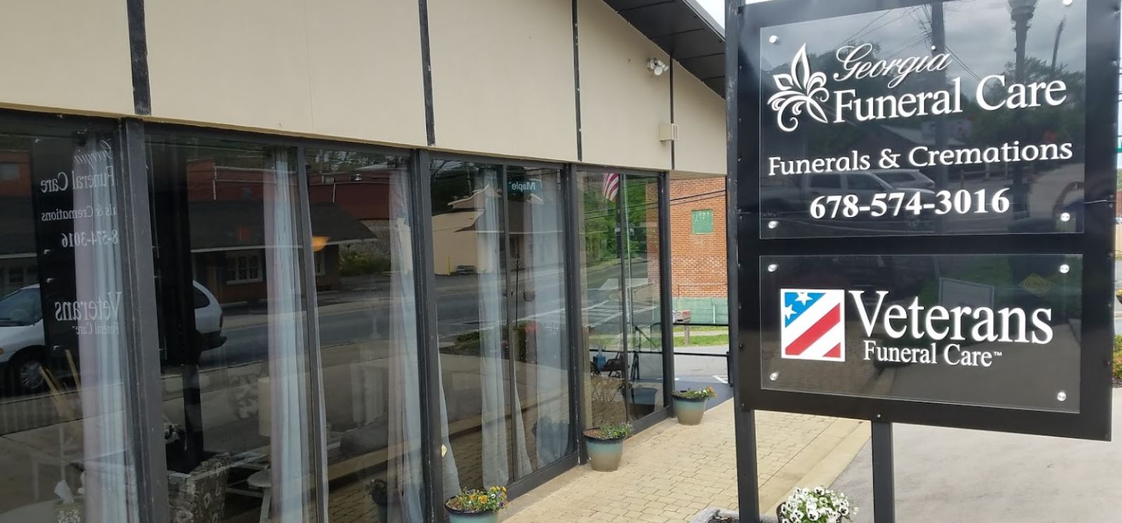 Georgia Funeral Care & Cremation Services building in Acworth, Georgia