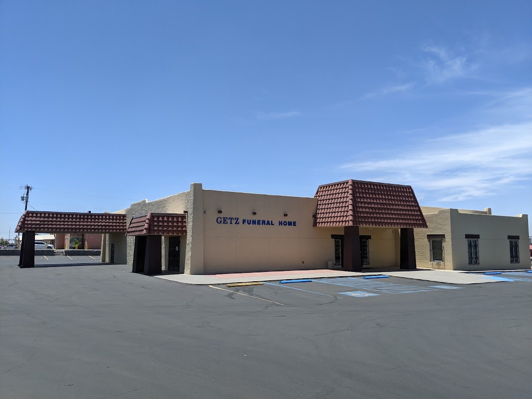 Getz Funeral Home building in Las Cruces, New Mexico