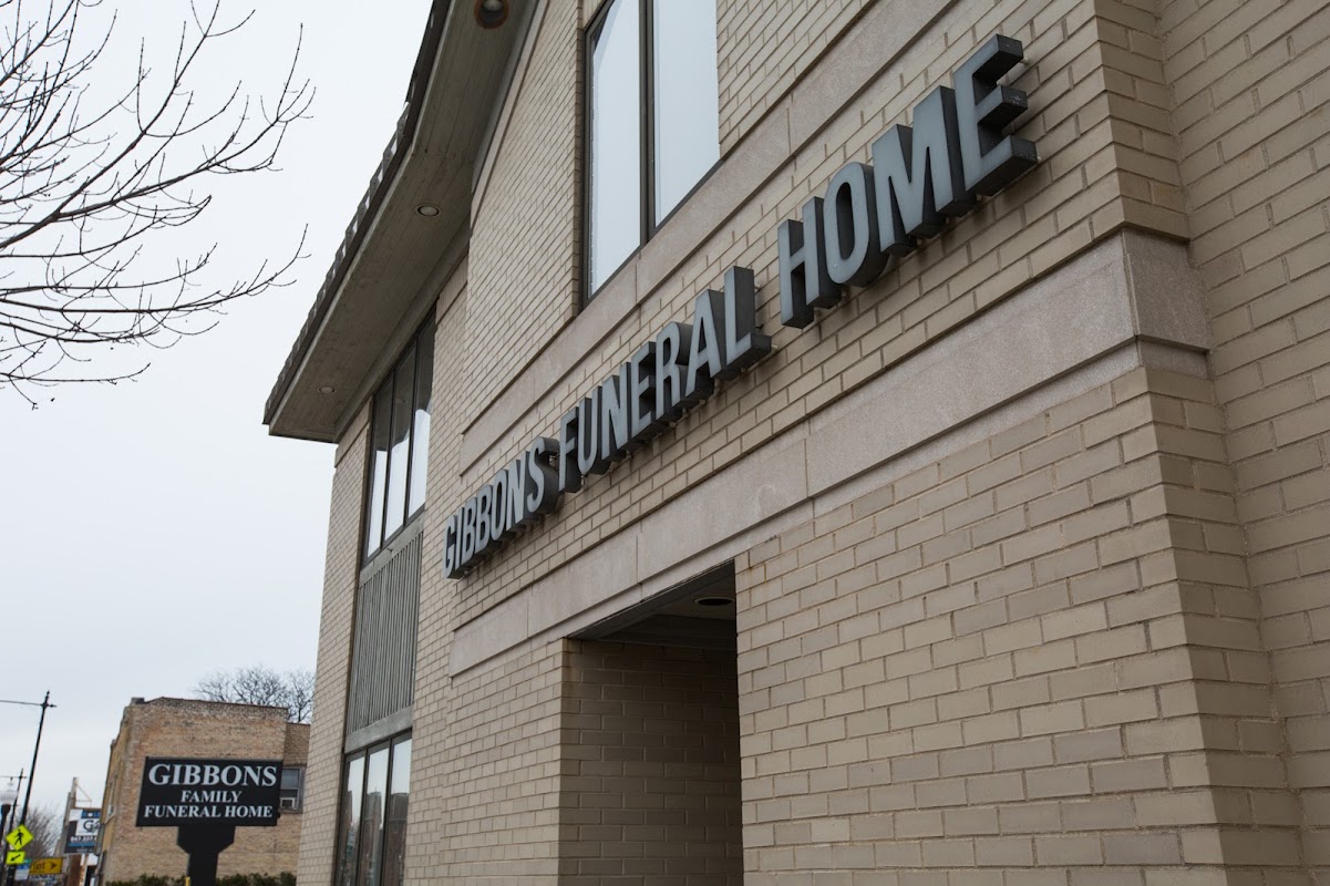 Gibbons Family Funeral Home building in Chicago, Illinois