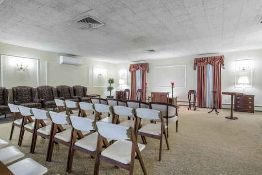 Gillooly Funeral Home building in Norwood, Massachusetts