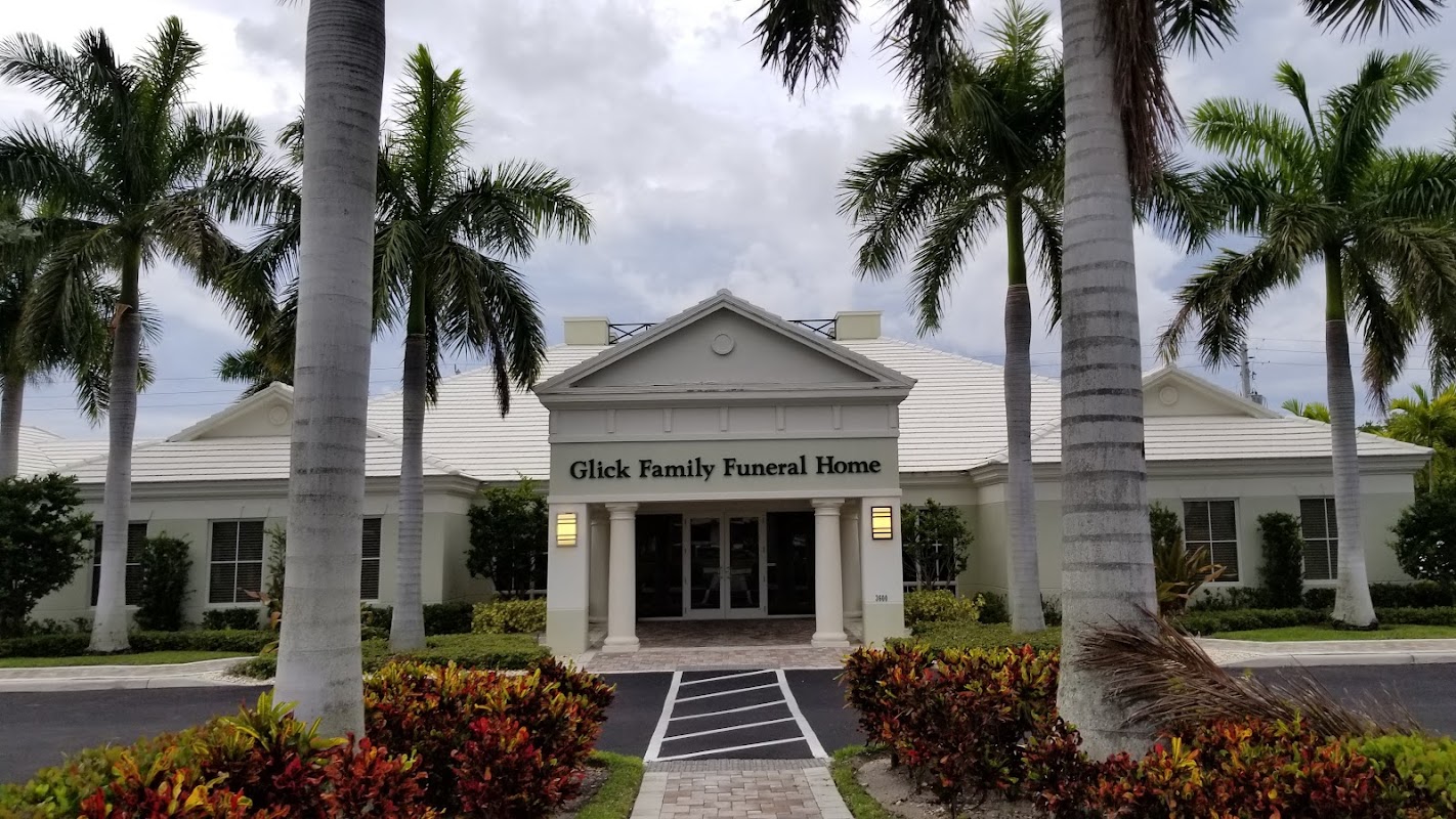 Glick Family Funeral Home building in Boca Raton, Florida