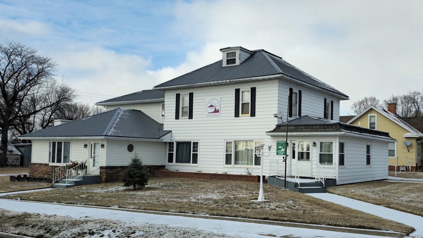 Goglin Funeral Home building in Scotland, South Dakota