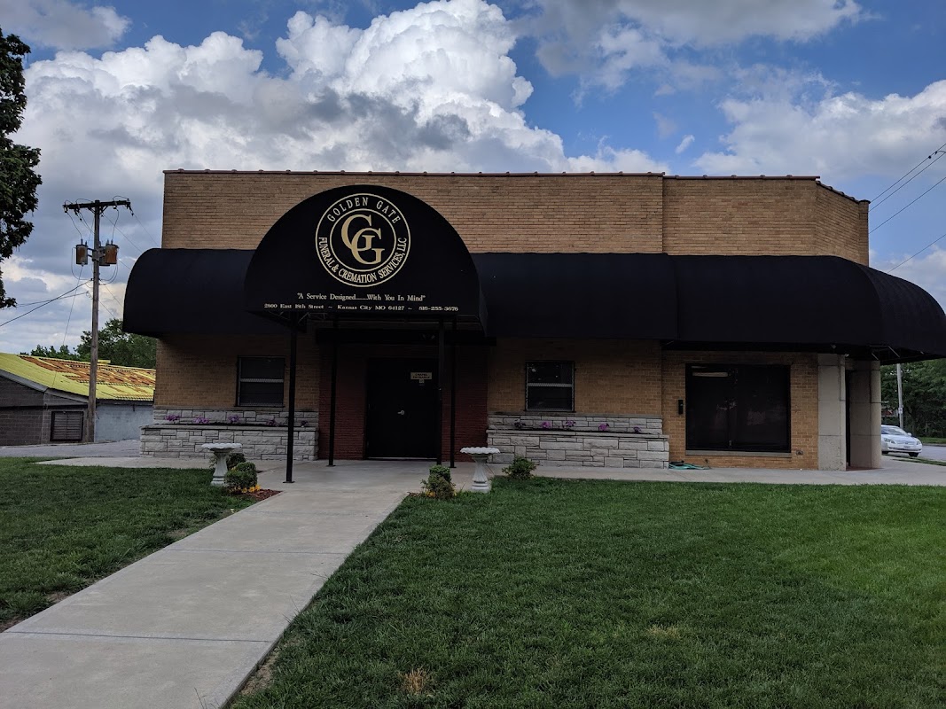 Golden Gate Funeral & Cremation Service building in Kansas City, Missouri